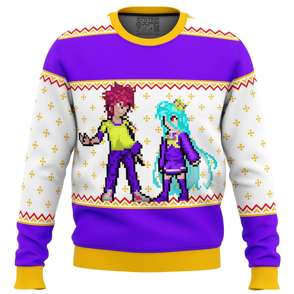 No Game No Life Sprites Ugly Christmas Sweater Perfect And Unique Gifts For Adults Kids On Christmas