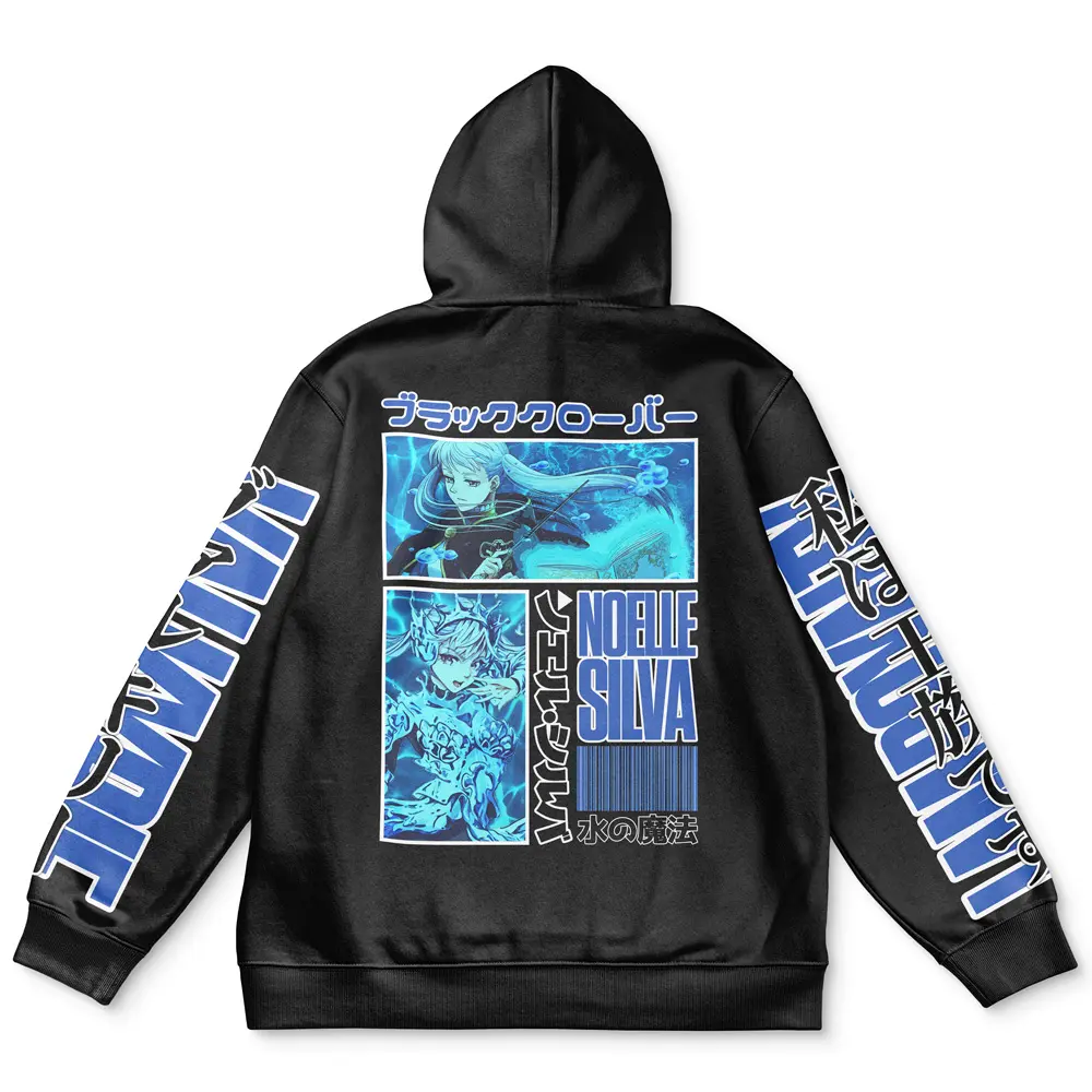 Anime Noelle Silva Black Clover Streetwear Hoodie Perfect And Unique Gifts For Otaku Anime Fans On Christmas