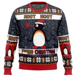 Noot Christmas Pingu Ugly Christmas Sweater Perfect And Unique Gifts For Adults Kids On Christmas
