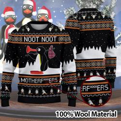 Noot Motherfu***ers Men's Sweater Perfect And Unique Gifts For Adults Kids On Christmas Holiday