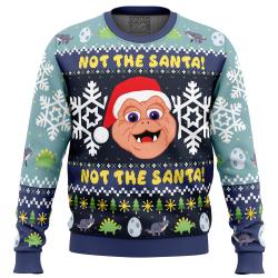 Not the Santa Dinosaurs Ugly Christmas Sweater Perfect And Unique Gifts For Adults Kids On Christmas