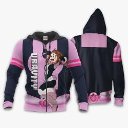 Anime Ochako Uraraka Hoodie Custom Anime My Hero Academia Perfect And Unique Gifts For Otaku Anime Fans On Christmas