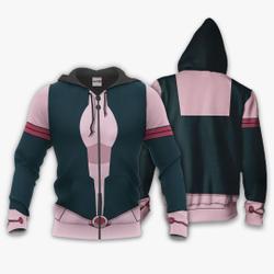 Anime Ochako Uraraka Uniform Costume Hoodie Anime Shirt Perfect And Unique Gifts For Otaku Anime Fans On Christmas