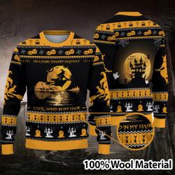On A Dark Desert Highway Cool Wind In My Hair Sweater Perfect And Unique Gifts For Adults Kids On Christmas
