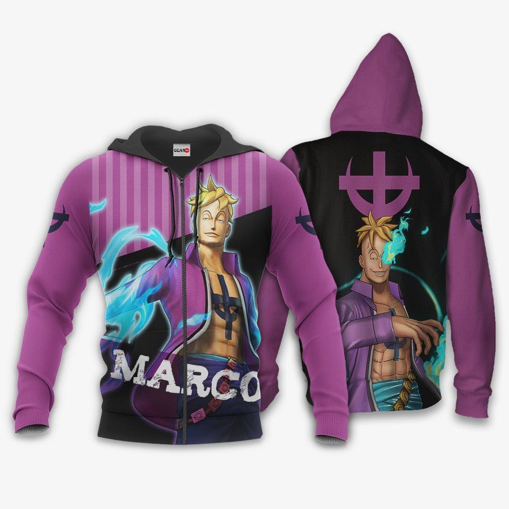 Anime Marco Hoodie Anime Shirt Jacket Perfect And Unique Gifts For Otaku Anime Fans On Christmas