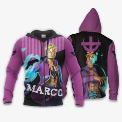 Anime Marco Hoodie Anime Shirt Jacket Perfect And Unique Gifts For Otaku Anime Fans On Christmas