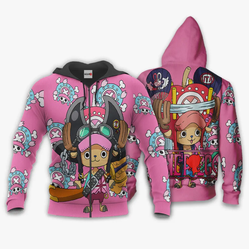 Anime Red Tony Tony Chopper Shirts Merch Custom Anime Perfect And Unique Gifts For Otaku Anime Fans On Christmas
