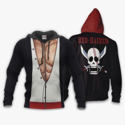 Anime Shank Costume Hoodie Shirt Anime Zip Jacket Perfect And Unique Gifts For Otaku Anime Fans On Christmas