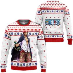 Shanks Custom Anime Ugly Christmas Sweater VA1808 Perfect And Unique Gifts For Adults Kids On Christmas