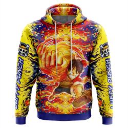 Anime One Piece Trippy Luffy Hoodie Perfect And Unique Gifts For Otaku Anime Fans On Christmas