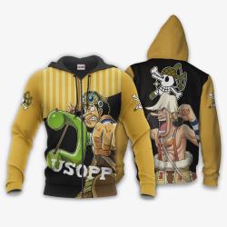 Anime Usopp Hoodie Anime Shirts Perfect And Unique Gifts For Otaku Anime Fans On Christmas