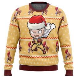 One Punch Chibi Saitama Ugly Christmas Sweater Perfect And Unique Gifts For Adults Kids On Christmas