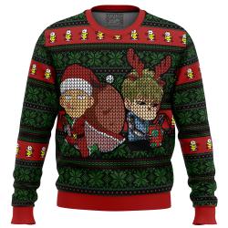 One Punch Man Holiday Ugly Christmas Sweater Perfect And Unique Gifts For Adults Kids On Christmas