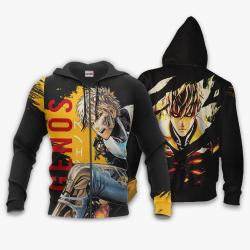 Anime Genos Shirts Merch Custom OPM Anime Perfect And Unique Gifts For Otaku Anime Fans On Christmas