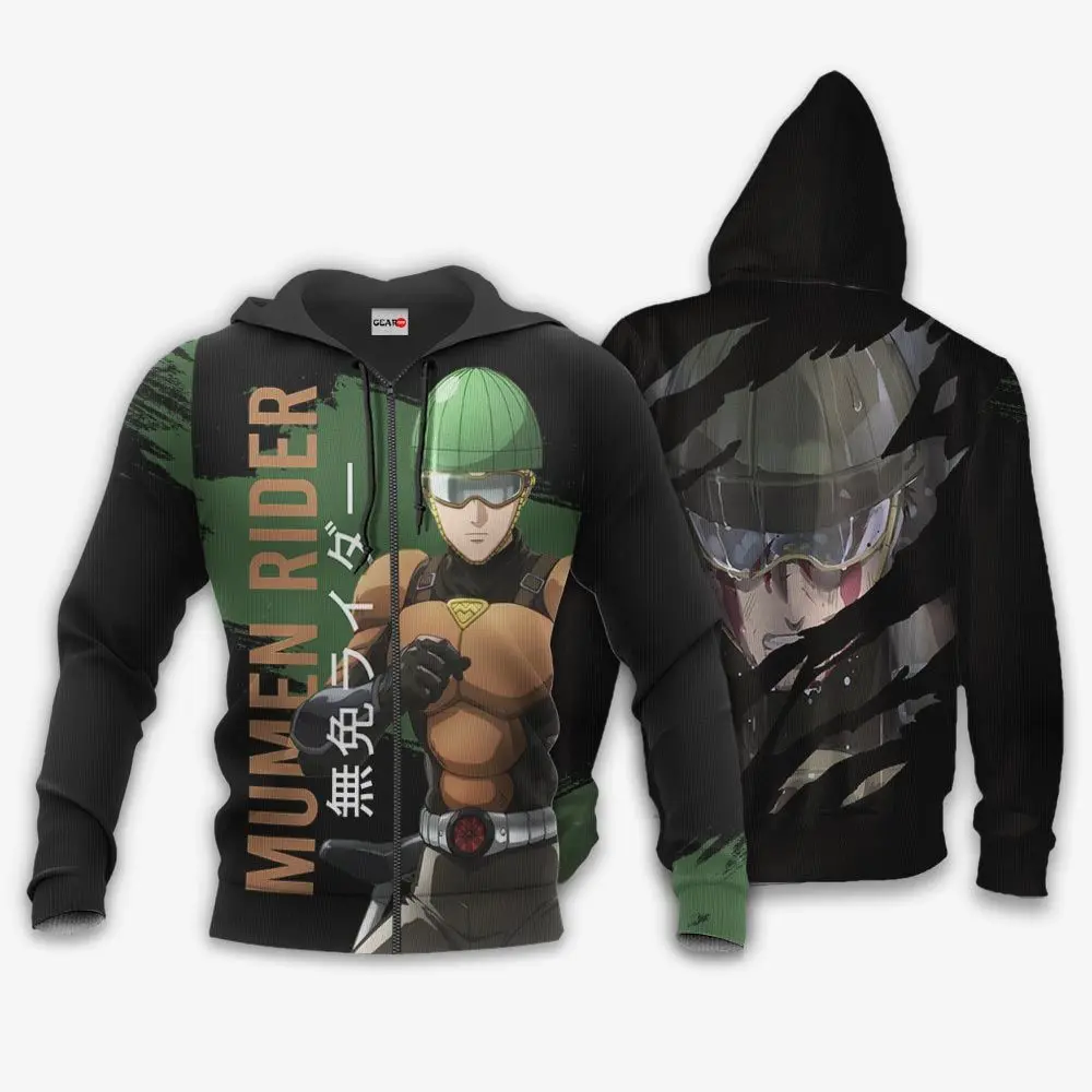 Anime Mumen Rider Shirts Merch Custom OPM Anime Perfect And Unique Gifts For Otaku Anime Fans On Christmas