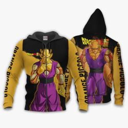 Anime Orange Piccolo Hoodie Super Custom Anime Perfect And Unique Gifts For Otaku Anime Fans On Christmas