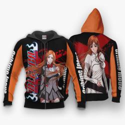 Anime Orihime Inoue Shirts Merch Custom BL Anime Jacket Perfect And Unique Gifts For Otaku Anime Fans On Christmas
