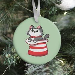 Movie Music A Cat In The Hat Ornament Perfect And Unique Gifts For Family On Christmas Holiday
