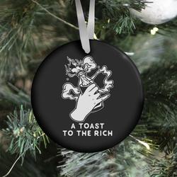 Movie Music A Toast To The Rich Ornament Perfect And Unique Gifts For Family On Christmas Holiday