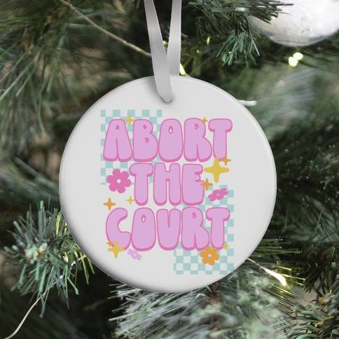 Movie Music Abort The Court Ornament Perfect And Unique Gifts For Family On Christmas Holiday