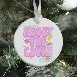 Movie Music Abort The Court Ornament Perfect And Unique Gifts For Family On Christmas Holiday