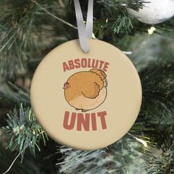 Movie Music Absolute Unit Ornament Perfect And Unique Gifts For Family On Christmas Holiday