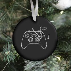 Movie Music ABXY R U Talking to Me? Ornament Perfect And Unique Gifts For Family On Christmas Holiday