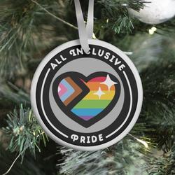 All Inclusive Pride Patch Ornament Perfect And Unique Gifts For Family On Christmas Holiday