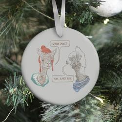 Movie Music Alpaca Bowl Ornament Perfect And Unique Gifts For Family On Christmas Holiday Birthday