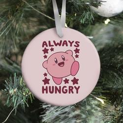 Movie Music Always Hungry - Kirby Ornament Perfect And Unique Gifts For Family On Christmas Holiday
