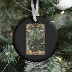 Art Nouveau House Plants Ornament Perfect And Unique Gifts For Family On Christmas Holiday