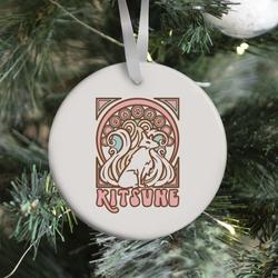 Movie Music Art Nouveau Kitsune Ornament Perfect And Unique Gifts For Family On Christmas Holiday