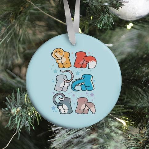 Movie Music Assorted Furry Butts Ornament Perfect And Unique Gifts For Family On Christmas Holiday