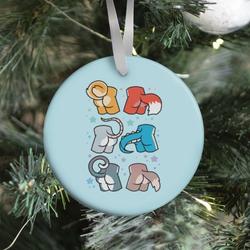 Movie Music Assorted Furry Butts Ornament Perfect And Unique Gifts For Family On Christmas Holiday