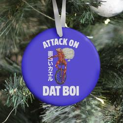 Movie Music Attack on Dat Boi Ornament Perfect And Unique Gifts For Family On Christmas Holiday