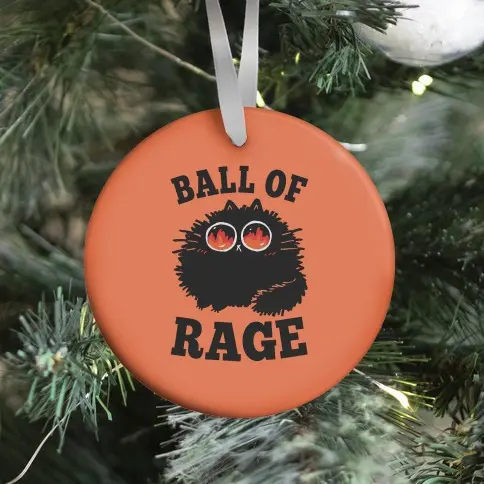 Movie Music Ball Of Rage Ornament Perfect And Unique Gifts For Family On Christmas Holiday