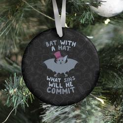 Bat With A Hat What Sins Will He Commit Ornament Perfect And Unique Gifts For Family On Christmas