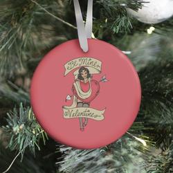 Be Mine Valentine Tattoo Ornament Perfect And Unique Gifts For Family On Christmas Holiday
