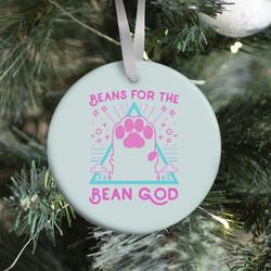 Movie Music Beans For The Bean God Ornament Perfect And Unique Gifts For Family On Christmas Holiday