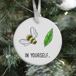 Movie Music Bee Leaf In Yourself Ornament Perfect And Unique Gifts For Family On Christmas Holiday