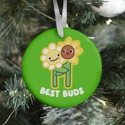 Best Buds (Flower Friends) Ornament Perfect And Unique Gifts For Family On Christmas Holiday