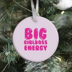 Movie Music Big Girlboss Energy Ornament Perfect And Unique Gifts For Family On Christmas Holiday