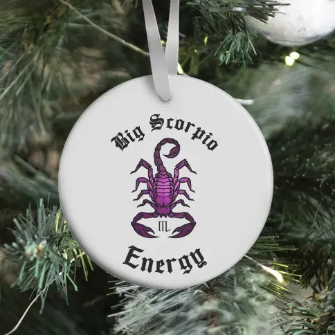 Movie Music Big Scorpio Energy Ornament Perfect And Unique Gifts For Family On Christmas Holiday