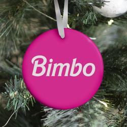 Movie Music Bimbo Ornament Perfect And Unique Gifts For Family On Christmas Holiday Birthday