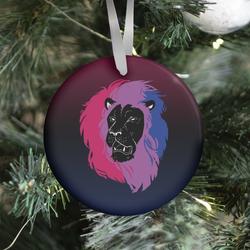 Movie Music Bisexual Lion Pride Ornament Perfect And Unique Gifts For Family On Christmas Holiday