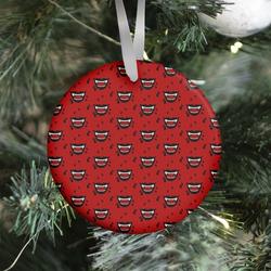 Black Vampire Lips Pattern Ornament Perfect And Unique Gifts For Family On Christmas Holiday