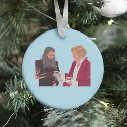 Blackbeard and Stede Bonnet Ornament Perfect And Unique Gifts For Family On Christmas Holiday