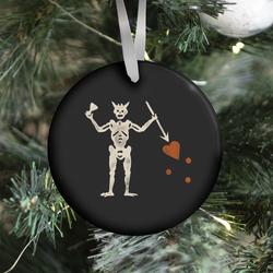 Movie Music Blackbeard Flag Ornament Perfect And Unique Gifts For Family On Christmas Holiday