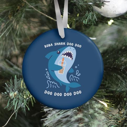 Movie Music Boba Shark Ornament Perfect And Unique Gifts For Family On Christmas Holiday Birthday