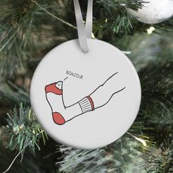 Movie Music Bonjour Toe Ornament Perfect And Unique Gifts For Family On Christmas Holiday Birthday